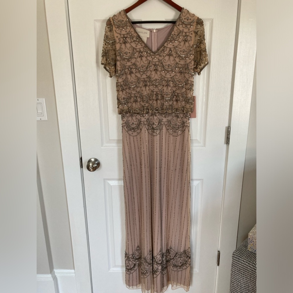 Anthropologie BHLDN Breena Beaded Maxi Dress